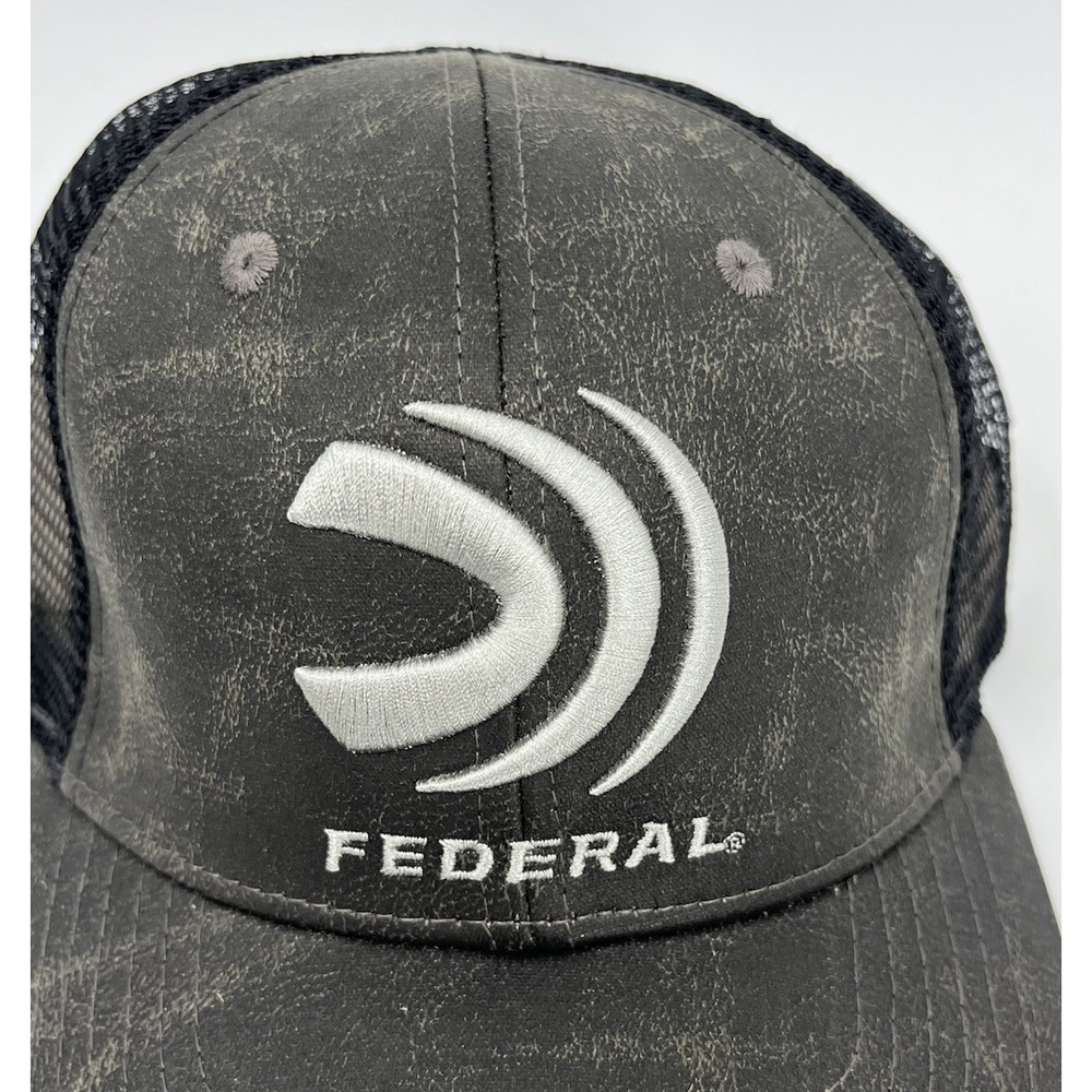 NWOT Federal Mesh Back Trucker Hat Adjustable Ammunition Hunting - Picture 2 of 7